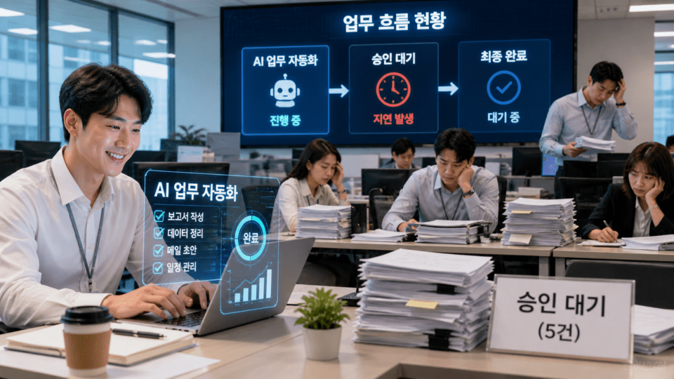 [분석] AI 도입했는데 왜 성과가 없을까… 기업 95%가 빠진 ‘생산성 함정’