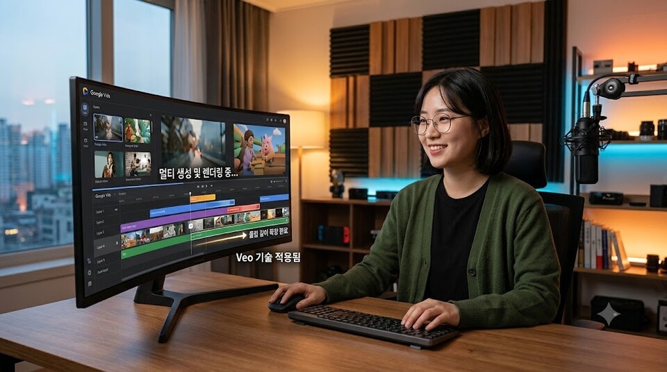[AI 뉴스] "카메라·조명 다 필요 없다"…구글 Vids, 시공간 초월한 '1인 AI 스튜디오' 완성